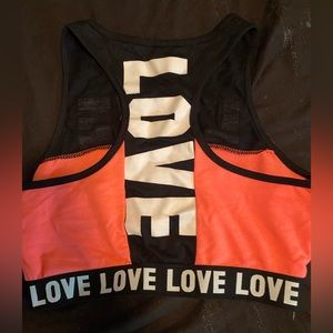 Never worn sports bra shirt